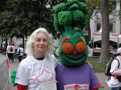 One of us is a vegetable.  The trick question of course is which one.
